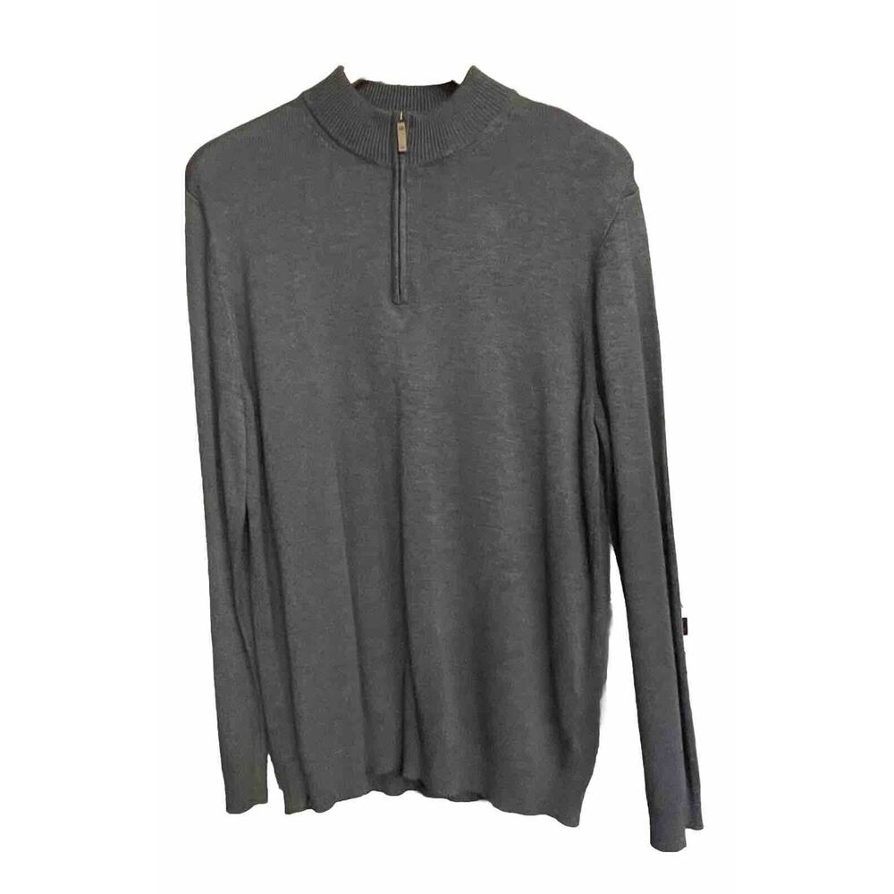 Mizzen Main Sweater Cassady Quarter Zip Pullover Mens XXL New